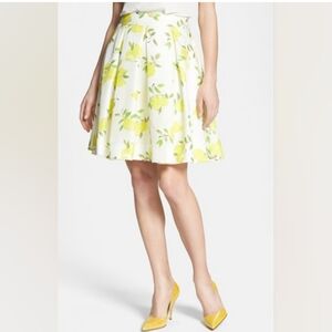 Kate Spade Owen Painterly Lemon Skirt